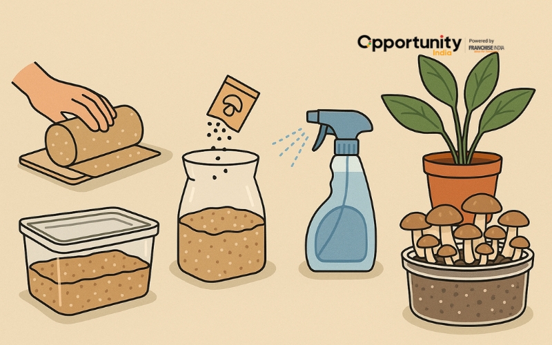 How to Grow Mushrooms at Home: Business Plan?